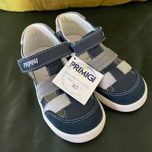 NWT Primigi Toddler Navy Sandal Sneakers Size 8